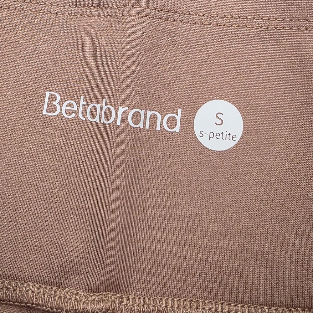 Betabrand Power Down Pants Womens S Petite Brown Skinny Stretch W1591-BVF Casual - Picture 6 of 10